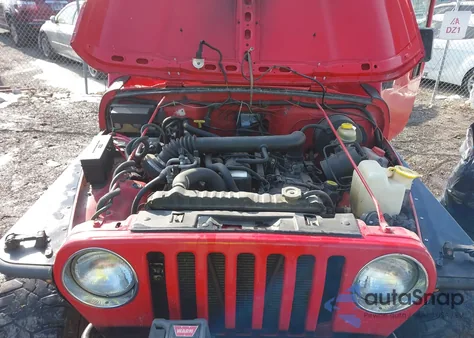1997 Jeep Wrangler Sport from USA, damaged, VIN 1J4FY19S7VP459788